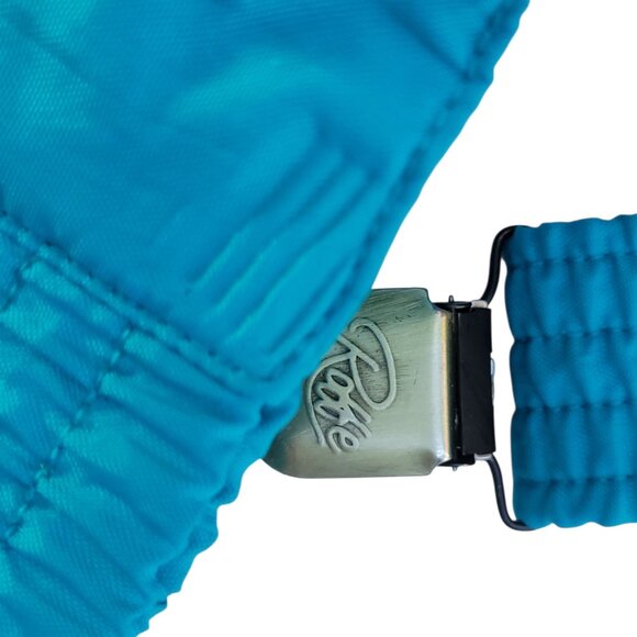 Roffe Mens Vertical Ski Pants M Removable Bib Blue Nylon Aprés Mens Verticle 34 - Picture 16 of 16